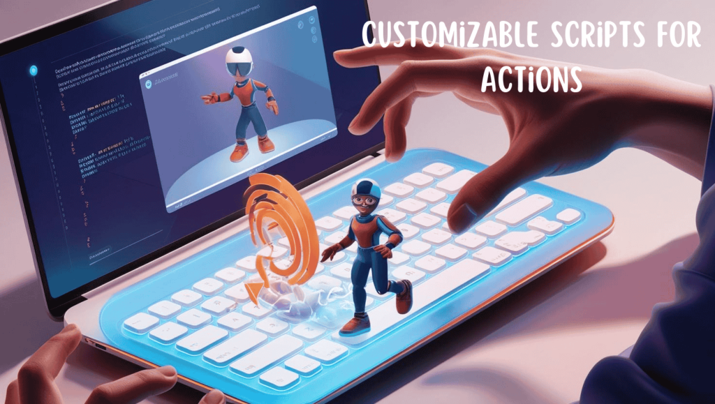 Talkie AI Customizable Scripts for Actions
