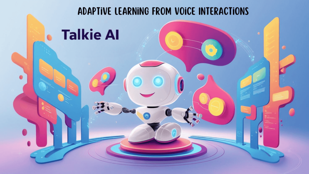 Talkie AI Adaptive Learning from Voice Interactions