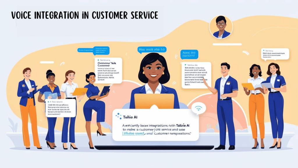 Talkie AI Voice Integration in Customer Service