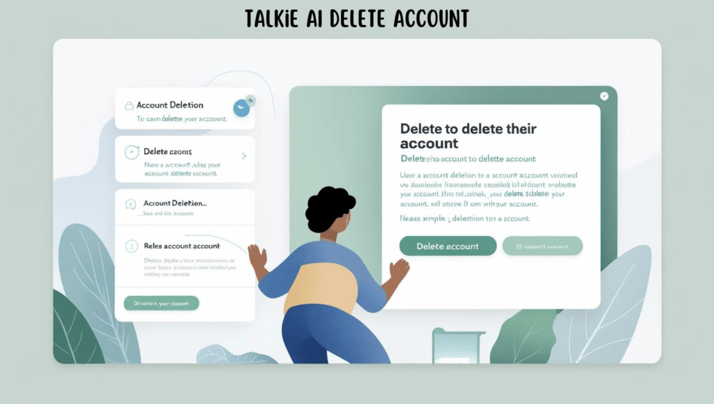 Talkie AI Delete Account