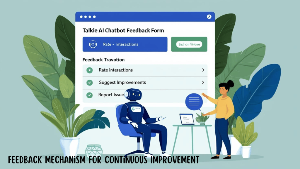 Talkie AI Feedback Mechanism for Continuous Improvement
