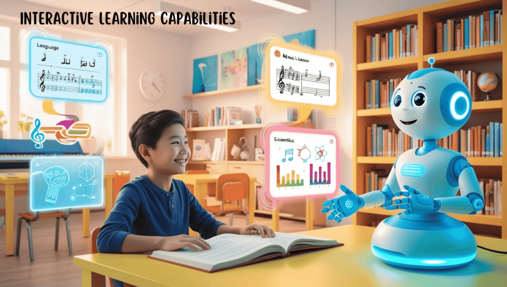 Talkie AI Interactive Learning Capabilities