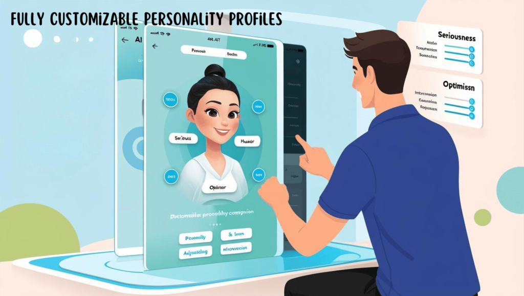 Talkie AI Fully Customizable Personality Profiles
