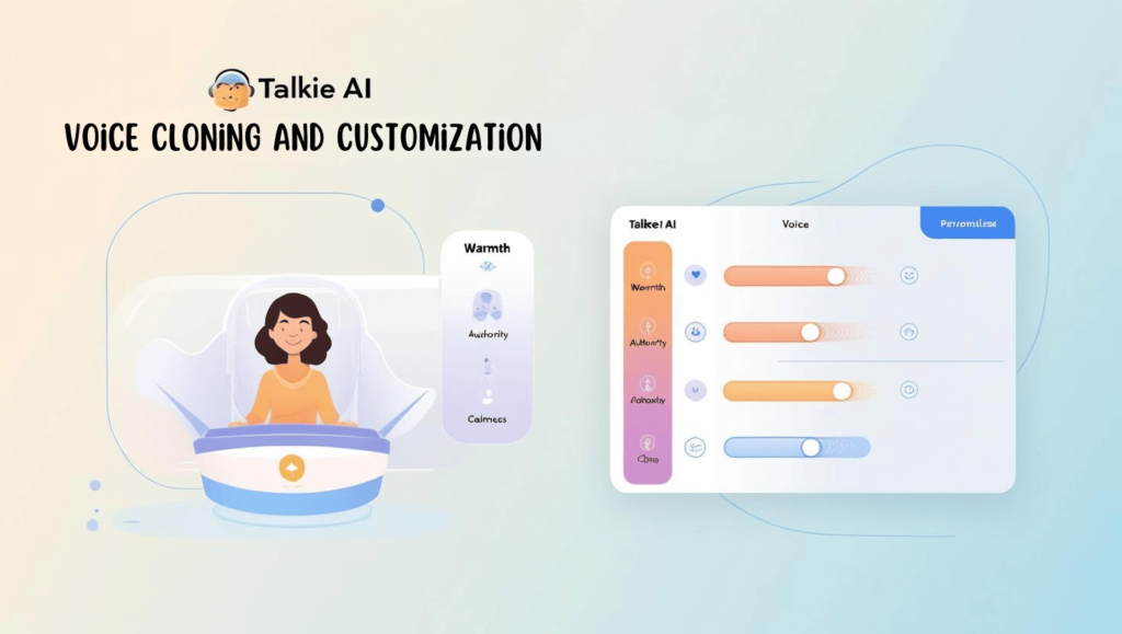 Talkie AI Voice Cloning Options
