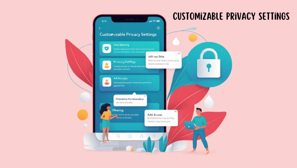 Talkie AI Customizable Privacy Settings
