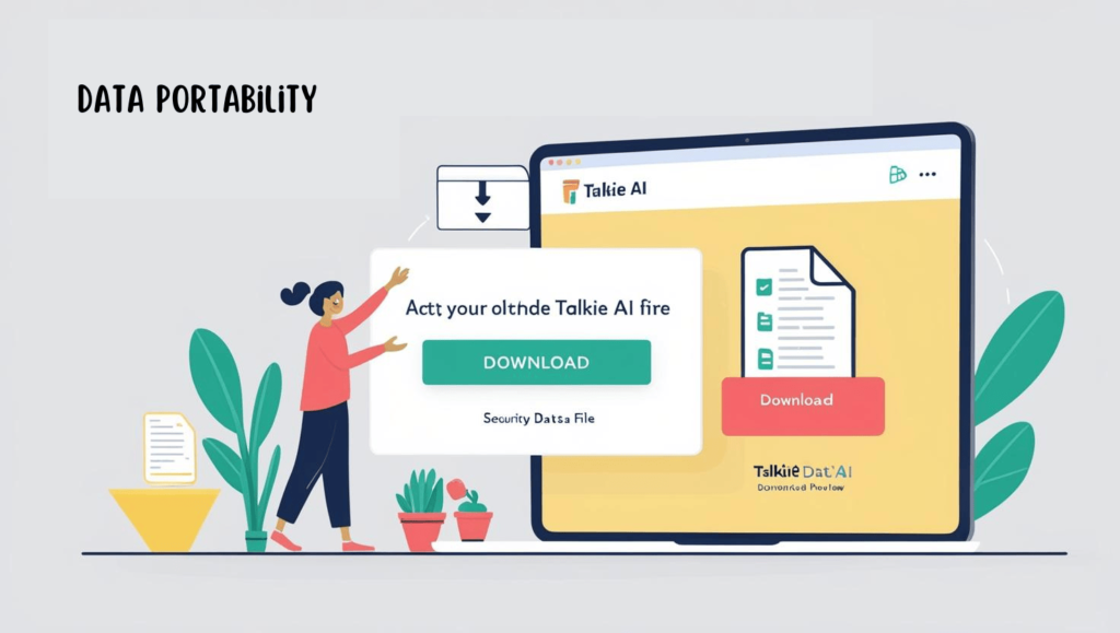 Talkie AI Data Portability