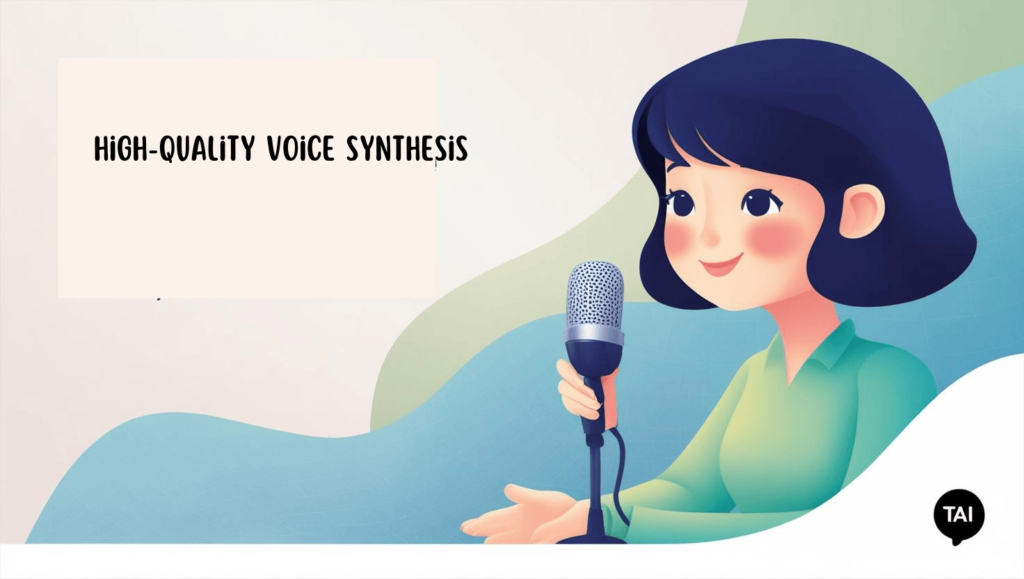 Talkie AI High-Quality Voice Synthesis