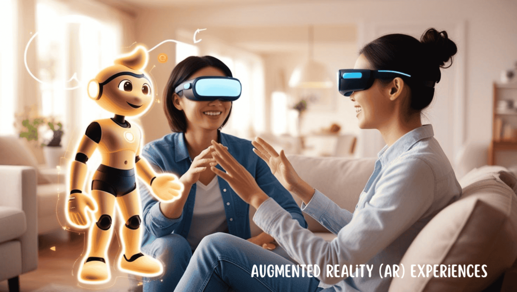 Talkie AI Augmented Reality (AR) Experiences
