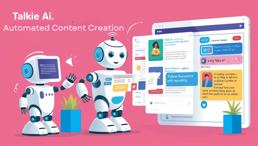 Talkie AI Automated Content Creation