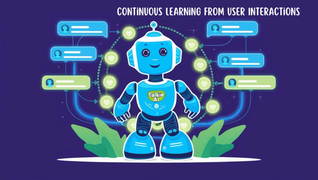 Talkie AI Continuous Learning from User Interactions
