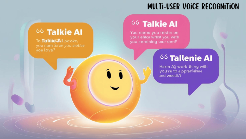 Talkie AI Multi-User Voice Recognition