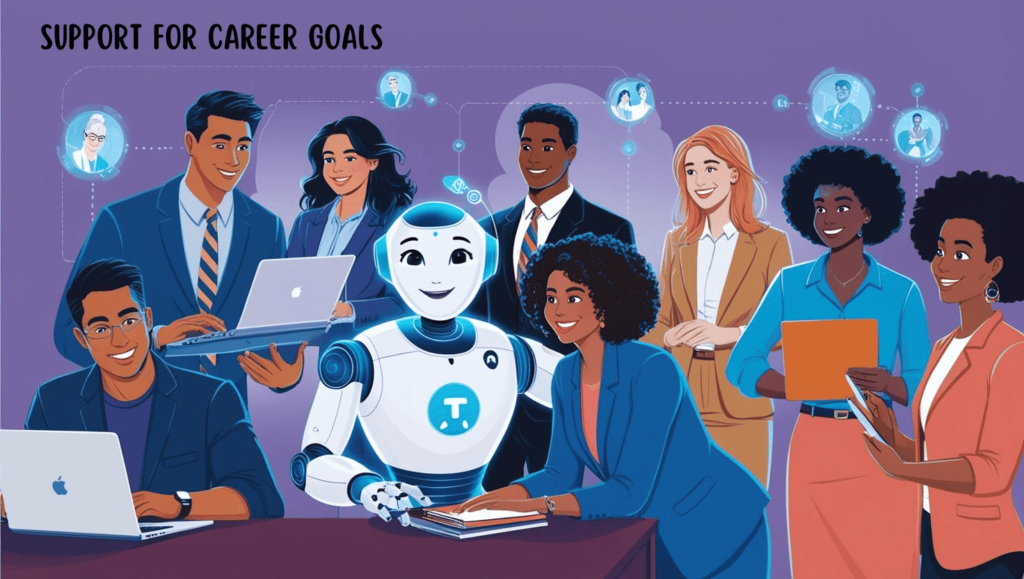 Talkie AI Support for Career Goals
