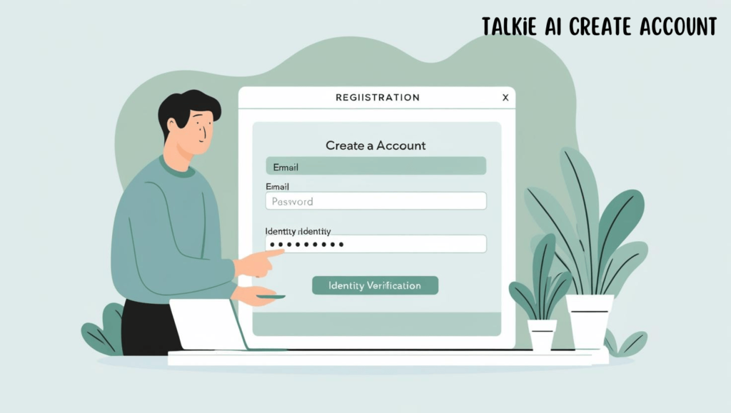 Talkie AI Create Account
