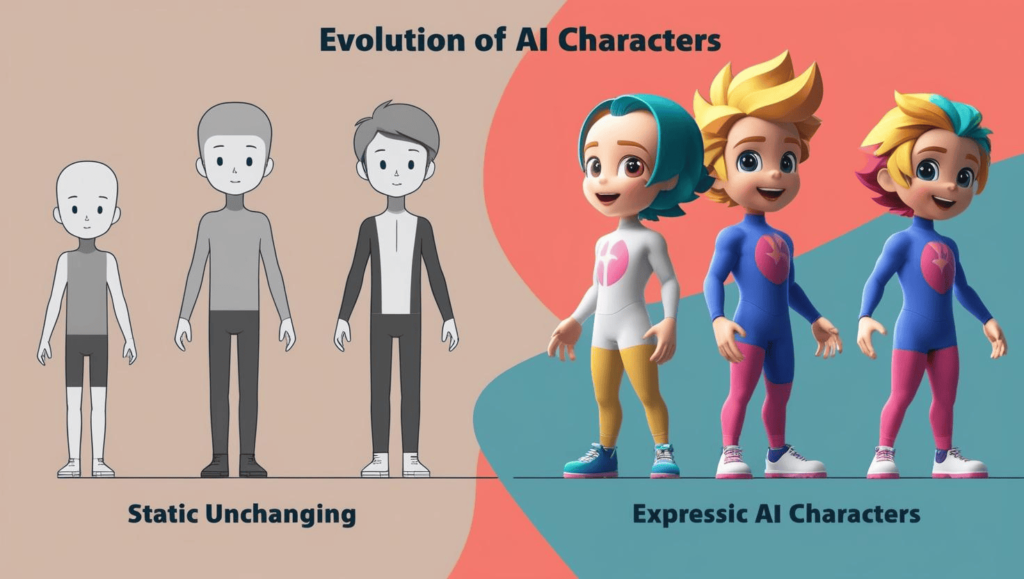 Talkie AI Character Evolution Over Time