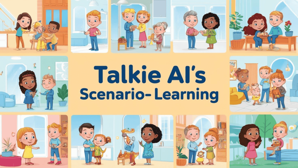 Talkie AI Scenario-Based Learning
