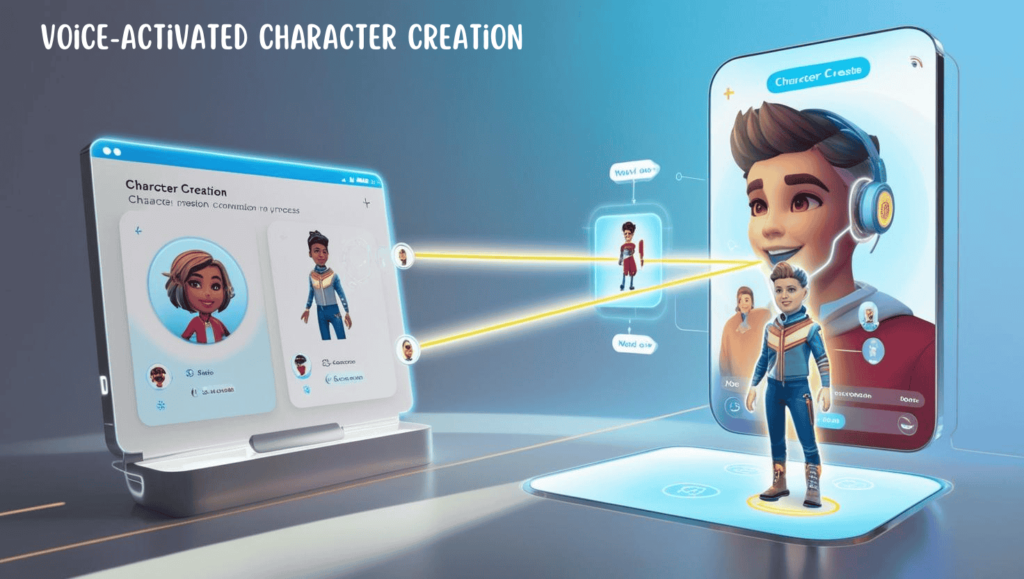 Talkie AI Voice-Activated Character Creation
