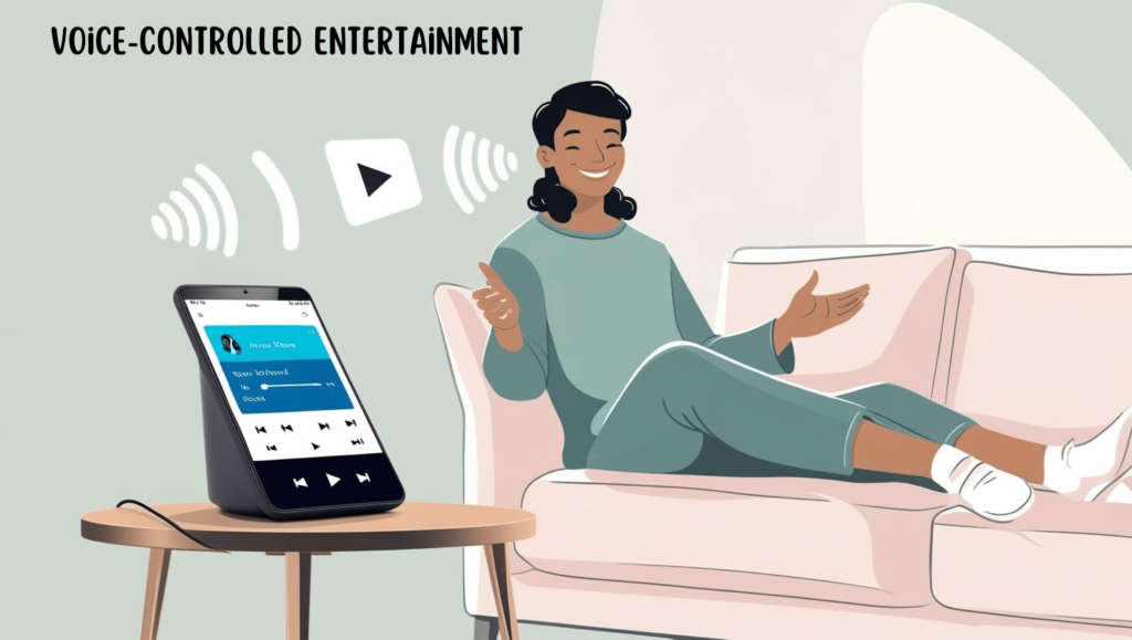 Talkie AI Voice-Controlled Entertainment